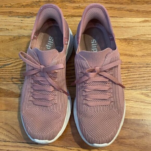 Skechers Air Cooled Memory Foam Pink Rose  Slip-Ins Sneakers Women's Size 5.5 - Picture 1 of 5